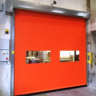 Mabilis na Aksyon Roll Up Pvc Rapid Doors