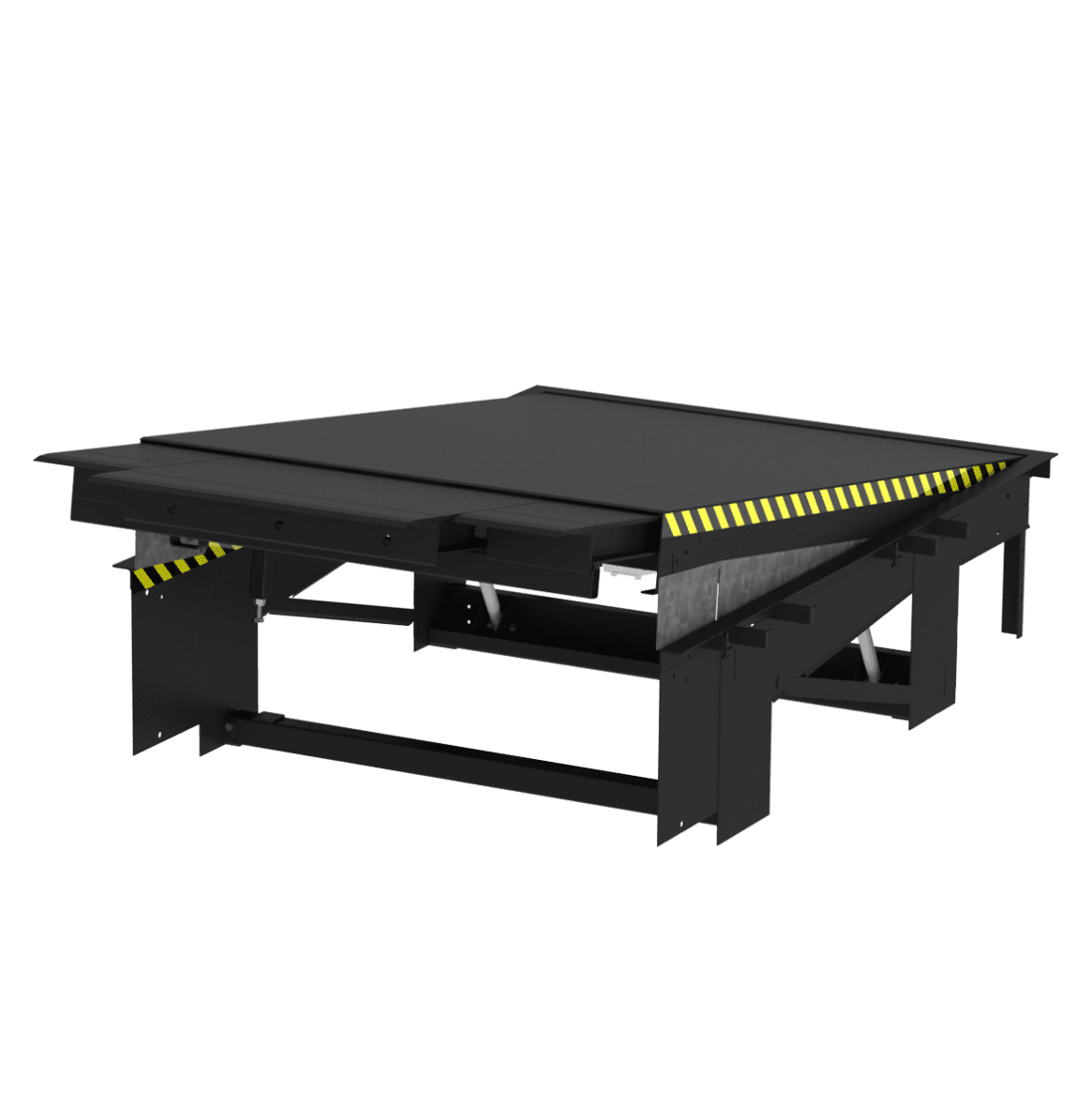 Warehouse High Quality Telescopic-lip Dock Leveler