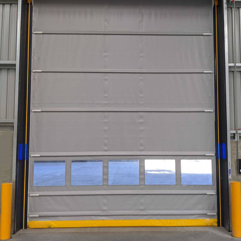Windproof Windproof High Speed ​​PVC Stacking Door Factory