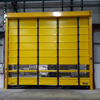 Windproof Industrial Windproof High Speed ​​PVC Stacking Door